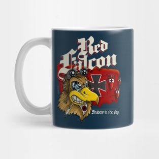 Red Falcon head Mug